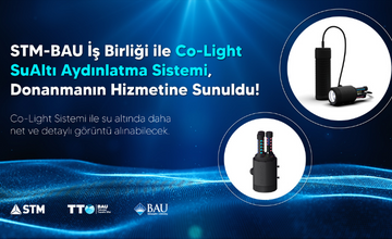 STM-BAU İş Birliği ile Co-Light SuAltı Aydınlatma Sistemi, Donanmanın Hizmetine Sunuldu